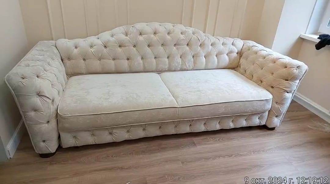 Замена обивки дивана на дому. ЮВАО Москвы